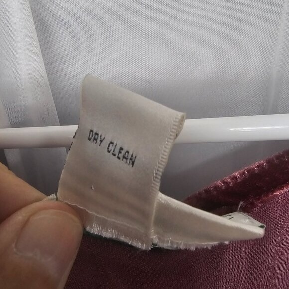 Ulla Popken Dress Velour Silk Blend Sleeveless Goth Whimsigoth Fairy Shift 20/22 - Picture 6 of 7